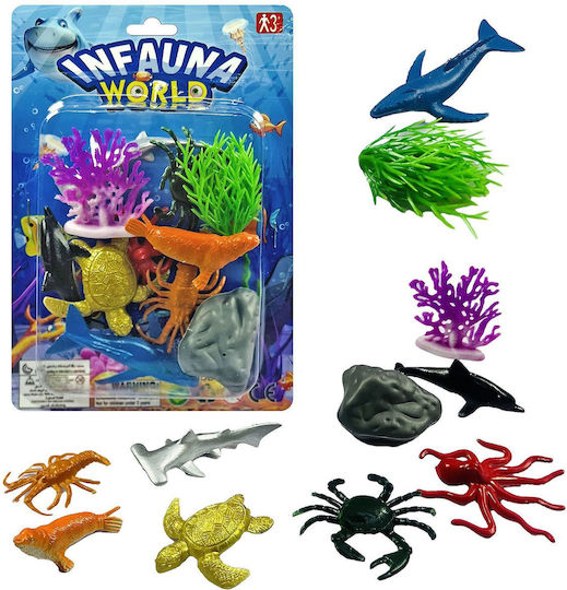Underwater World Small Card 12x19x2cm Toymarkt 913609 1pc 71-3589