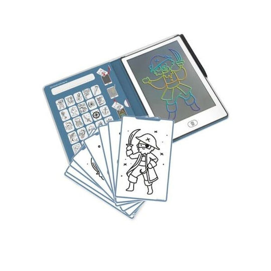 Kidywolf Kids Drawing Tablet LCD Screen 30 Cards Oceans & Pirates