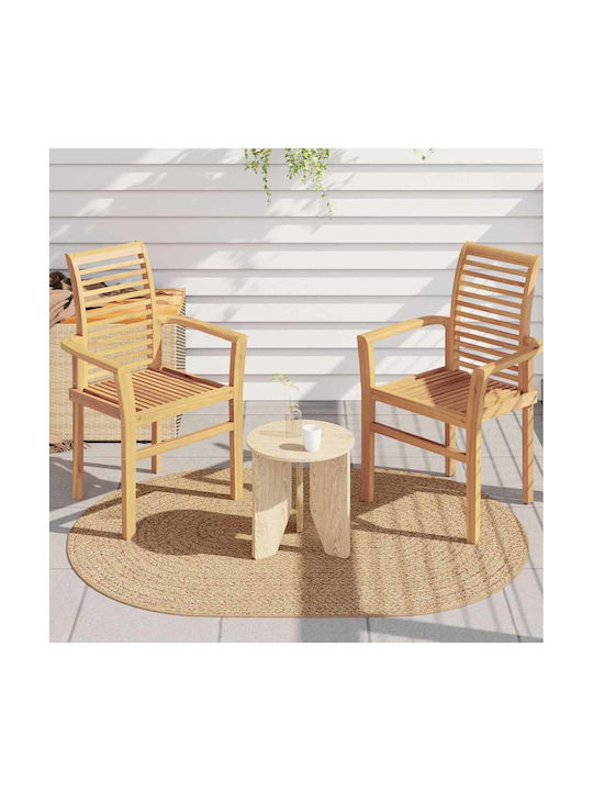 vidaXL Rug Outdoor Rectangular Brown