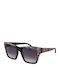 Guess Ochelari De Soare Pentru Femei Cu Ramă Neagră Din Plastic Și Lentile Gri Degrade GU00113 05B
