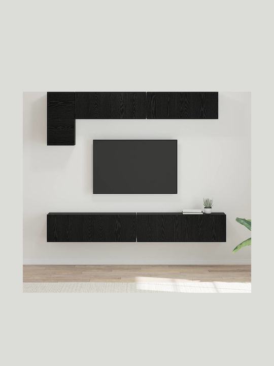Животно помещение ТВ единица Black Beech Д100xШ...