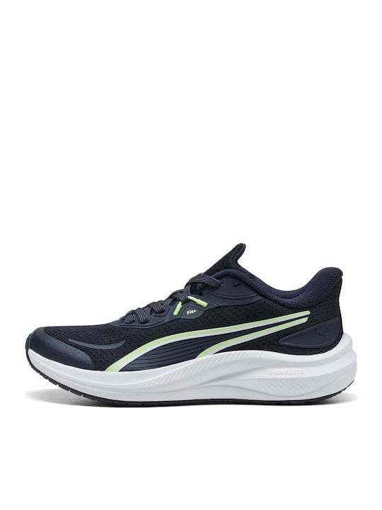 Skyrocket Lite 2 Jr Kinder Sportschuhe Laufen mit Schnürsenkeln Marineblau