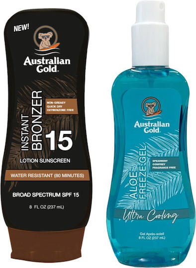 Australian Gold Balsam Bronzer Spf15 + Gel Aloe Freeze