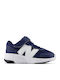 Kinder Sneakers mit Klettverschluss Marineblau