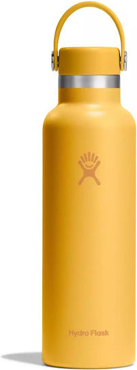 Hydro Flask Μπουκάλι Θερμός Ανοξείδωτο 621ml Sunbeam Yellow Sunbeam Yellow