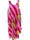 Ferrari Group Women's Caftan Beachwear Pink