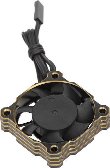 Protonrc Aluminium 40x40 Fan Esc Motor Blackgold 9v/15000rpm