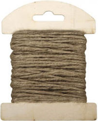 Lino-Schnürsenkel 1,5mm Natur 10m