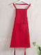 Rythmos Daily Apron Red 85x60cm