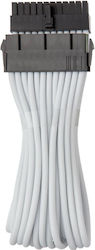Cablemod Pro Modmesh 24-Pin ATX - 24-Pin ATX Cable 0.3m Λευκό Cablemod Pro Modmesh 24-Pin ATX - 24-Pin ATX Cable 0.3m Λευκό