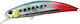 Artificial Duo Spearhead Ryuki 6 Cm 6.5 Gr Blee...