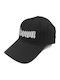 Καπέλο Down Sonic Silver Logo Baseball Cap Black Downsscap01b