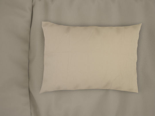 Dimcol Βρεφική Μαξιλαροθήκη Beige 45x35εκ.