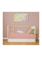Dimcol Bebe Solid Детска калъфка за възглавница от 100% памук Dusty Rose 45x35см.