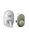 Hansgrohe Built-in Mixer, Spout, Hand Shower & Shower Head Set for Bathtub Silver