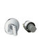 Hansgrohe Σετ Μίκτης & Κεφαλή Ντουζ Εντοιχισμού για Νιπτήρα Ασημί