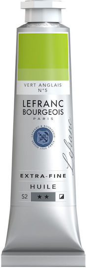 Lefranc & Bourgeois 40ml Маслени Бои 509 Серия 2 Хром Зелено Светло