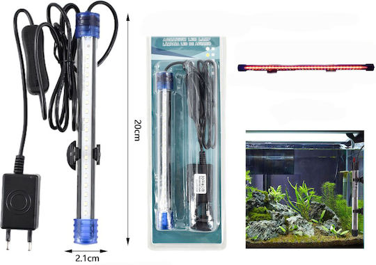 ForHome Led-Lampe für Aquariumbeleuchtung mit Rot Licht