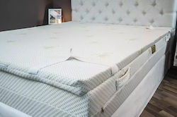 Alpha Foam SLEEP024-3 Ημίδιπλο Foam Eμποτισμένο με Αλόη & Αποσπώμενο Κάλυμμα 120x200x5εκ.