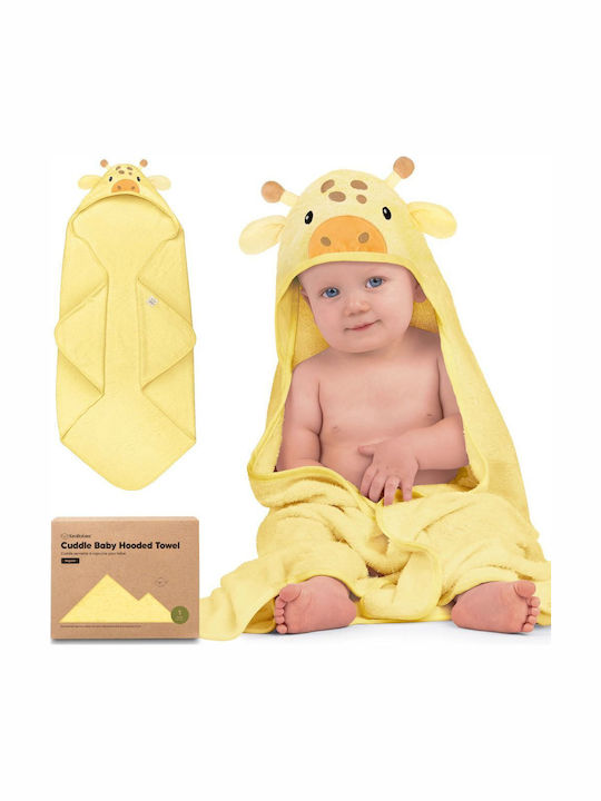 Kea Babies Βρεφική Κάπα-Μπουρνούζι με Κουκούλα 89x89εκ.