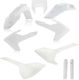 Acerbis Husqvarna Fe Te 17-19 Weißes Plastik Motorradteile Set