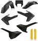 Set Piese De Motocicletă Din Plastic Acerbis Husqvarna Fe Te 17-19 Negru Galben