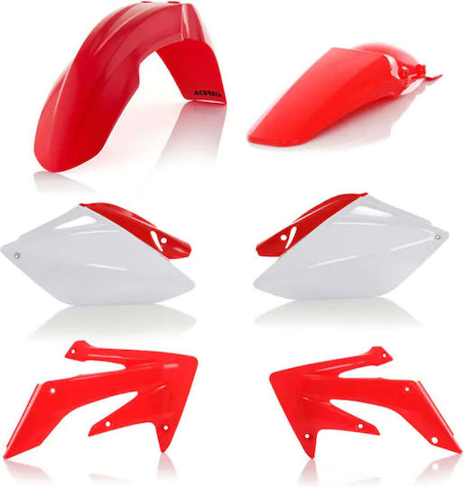Комплект Пластмасови Части За Мотоциклет Acerbis Honda Crf250r 06-09 Oem