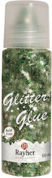 Glitzer Kleber 50ml Grüne Stern