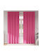 vidaXL Set Vorhänge mit Bleistiftfalten Rosa 140x245cm