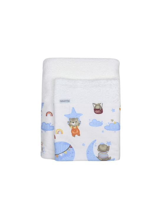 Ninetta Bebe Set de prosoape pentru copii 2pcs Ciell De greutate 500gr/m²