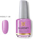 Bluesky Weekly Glossy Βερνίκι Νυχιών Μωβ Y128 15ml