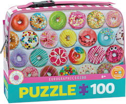 Insulated Puzzle Bag Donuts 100 Pieces