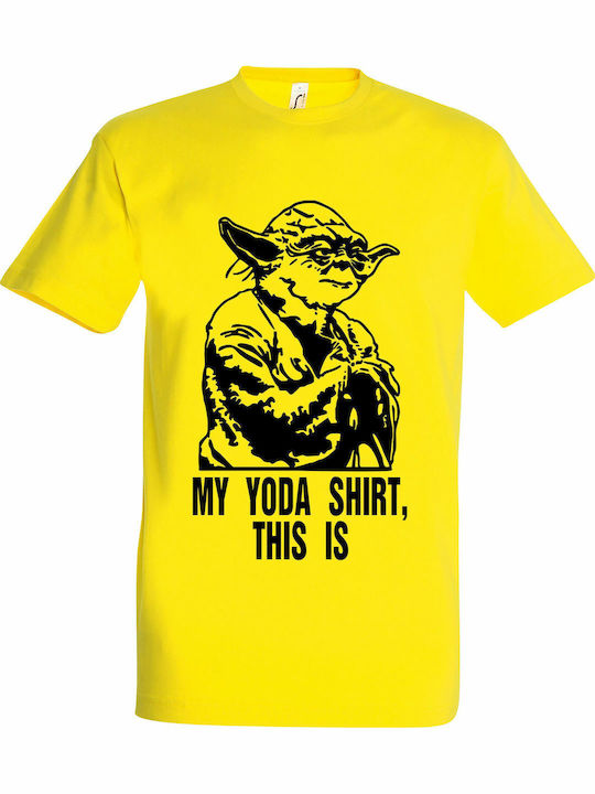T-shirt Unisxe "my Yoda Shirt This Is Star Wars...
