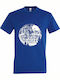 Tshirt Unisex "c3po R2d2 Go Home Star Wars" Royal Blue