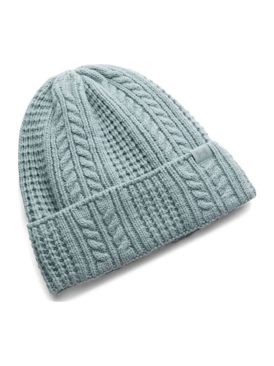 Halftime Beanie Beanie Knitted in Light Blue color
