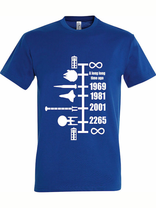 Унисекс T-shirt "Космически корабли Timeline Ме...