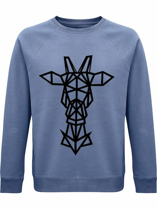 Sweatshirt Unisex Organic " Reindeer Origami " ...