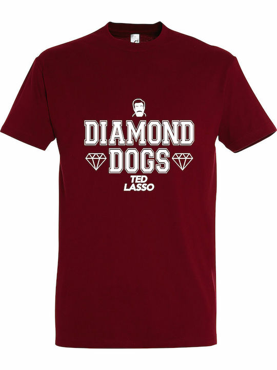 T-shirt Unisex " Diamond Dogs Ted Lasso " Chili T-shirt Unisex " Diamond Dogs Ted Lasso " Chili