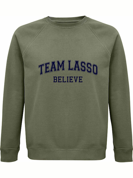 Unisex Bio-Sweatshirt "Team Lasso Believe Ted L...