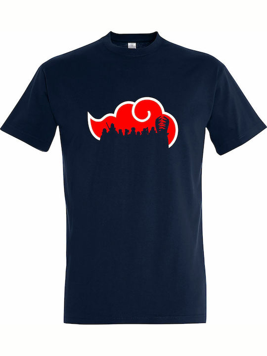 T-shirt Unisex " Naruto Shippuden Akatsuki Silh...