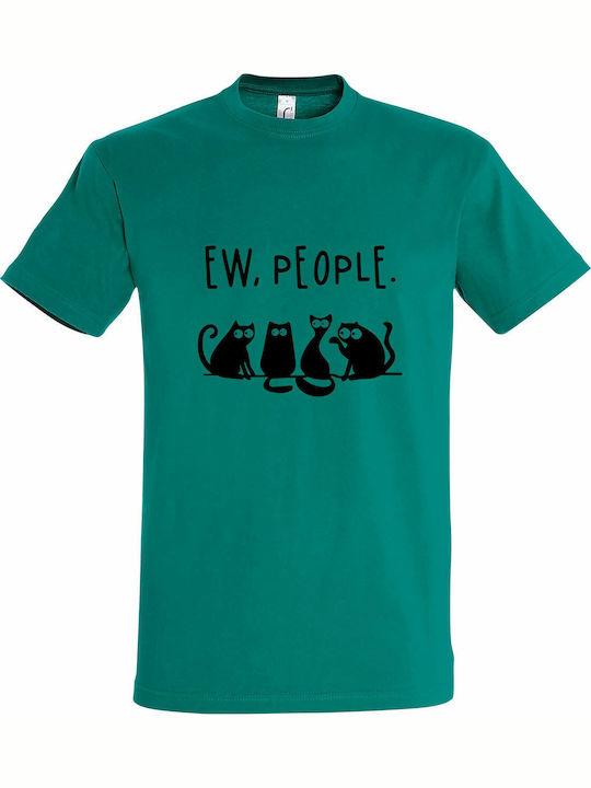 Unisex Bio T-Shirt "Ew People Cats Talking" Sma...