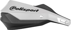 Προστατευτικές Χούφτες Μηχανής Polisport Trail Blazer Honda Xl750 Transalp 2023-24 Black White