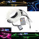 Decorative Lighting Fiber Optic Led RGB 8m Interior Car Salon Light Show Remote Control & Microphone 12v Fiber Optic