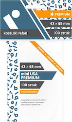 Rebel Card Sleeves 100τμχ Διάφανες Rebel Card Sleeves 100τμχ Διάφανες