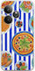 Mediterranean Feast Realme GT 6T 5G Flexible TPU Durchsichtige Silikon Handyhülle