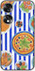 Mediterranean Feast Honor 70 5g Schwarze TPU Schwarze Silikon Handyhülle