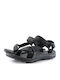 475383 Love4shoes Women's Beach Sandals Black