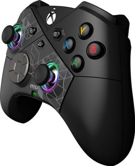 MSI Force Pro Wireless Gamepad για PC / Xbox One / Xbox Series Μαύρο
