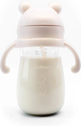 Kidnort Sticlă Pentru Copii 300ml Roz Kidnort Sticlă Pentru Copii 300ml Roz