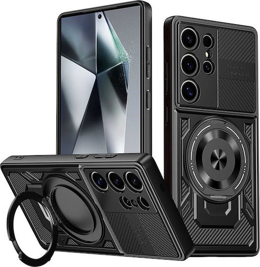Techsuit Back Cover Silicone Black (Oppo A5 Pro)